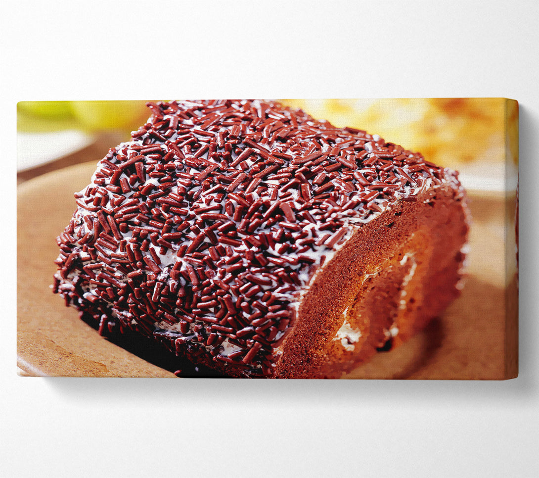  A Canvas Print of Chocolate Roll Canvas Art