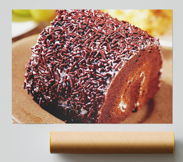 Chocolate Roll Print