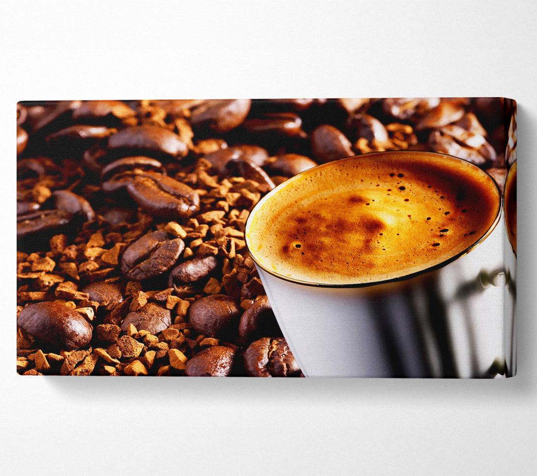  A Canvas Print of Coffee Bean Madness Canvas Print
