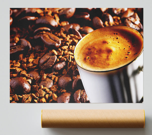 Coffee Bean Madness Giclee Print
