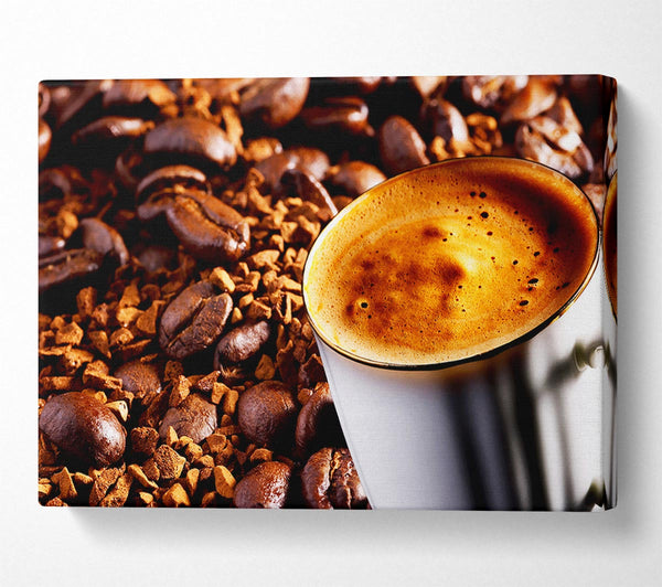  A Canvas Print of Coffee Bean Madness Canvas Print