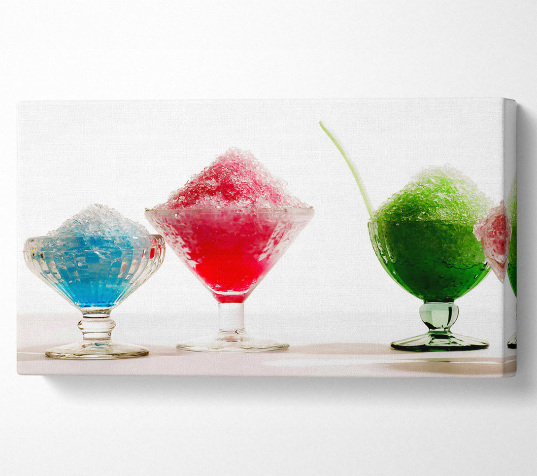  A Canvas Print of Sorbet Delight Canvas Print