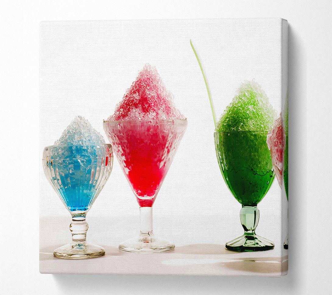  A Canvas Print of Sorbet Delight Canvas Print