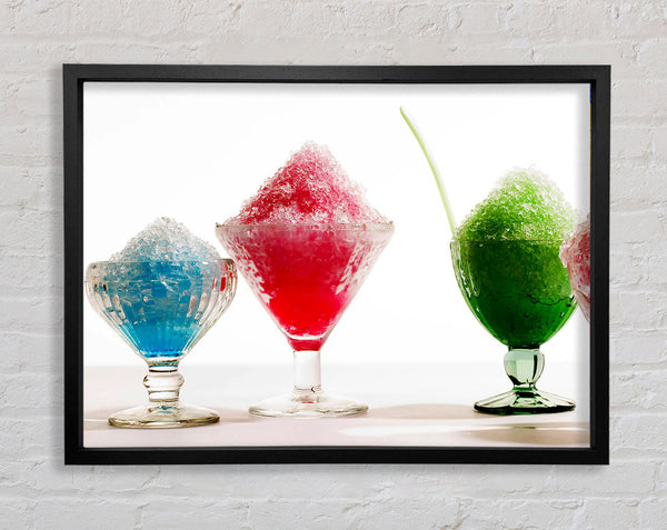 Sorbet Delight Framed Print