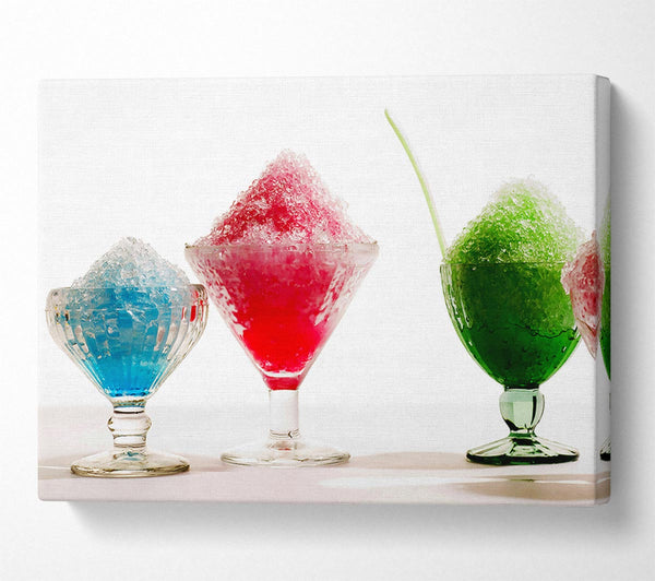  A Canvas Print of Sorbet Delight Canvas Print