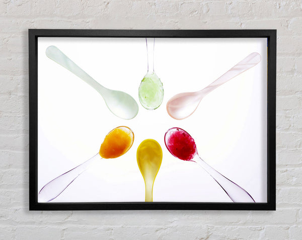 Sorbet Choice Framed Print