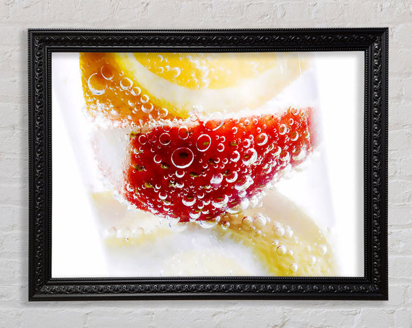 Fruit Fizz Framed Print