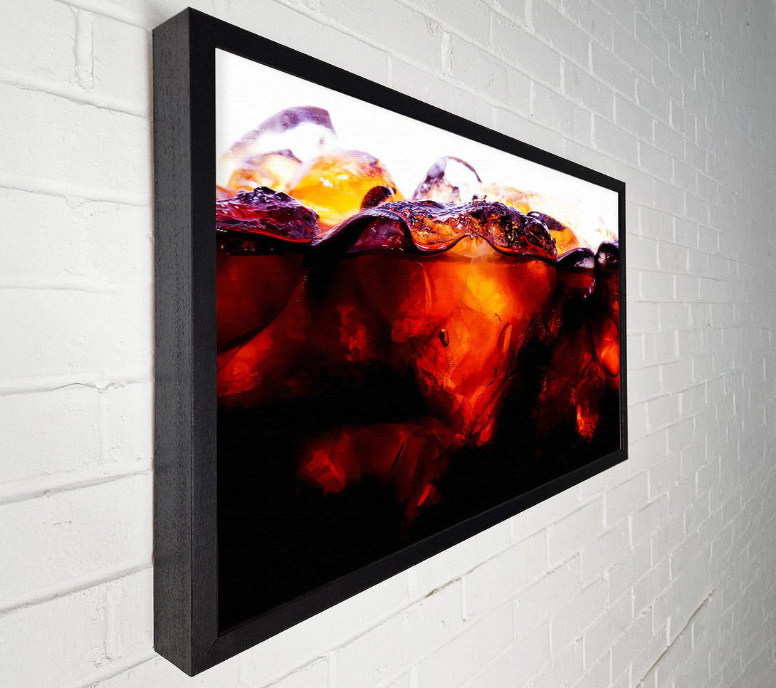  A Canvas Print of Cola Fizz Canvas Wall Art