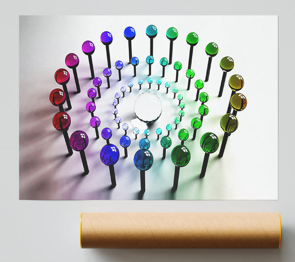Lollypops Print