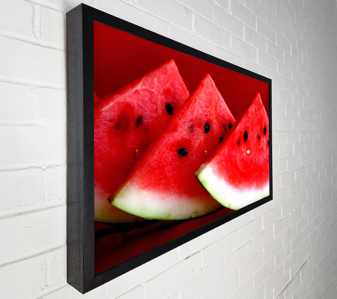  A Canvas Print of Melon Wedges Canvas Wall Art