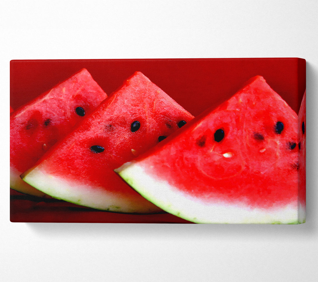  A Canvas Print of Melon Wedges Canvas Wall Art