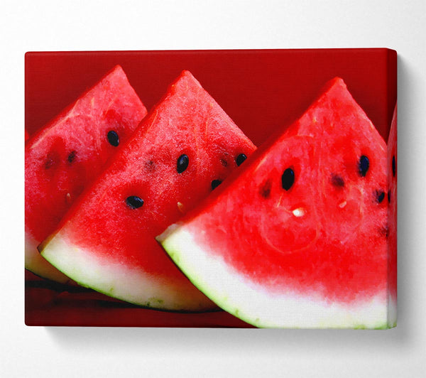  A Canvas Print of Melon Wedges Canvas Wall Art
