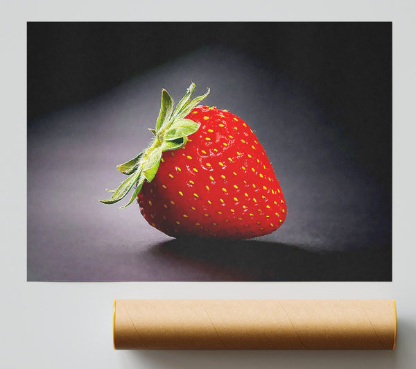 Single Strawberry Delight Poster