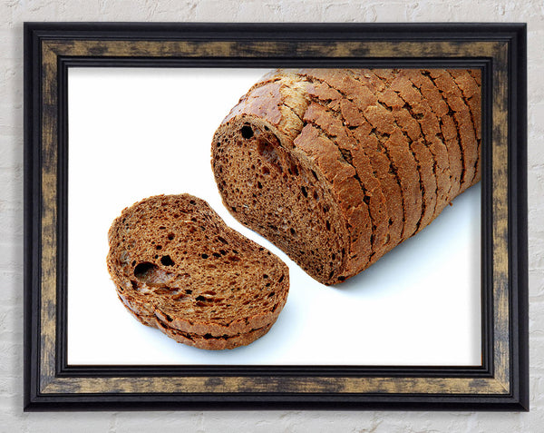 Brown Bread Framed Print