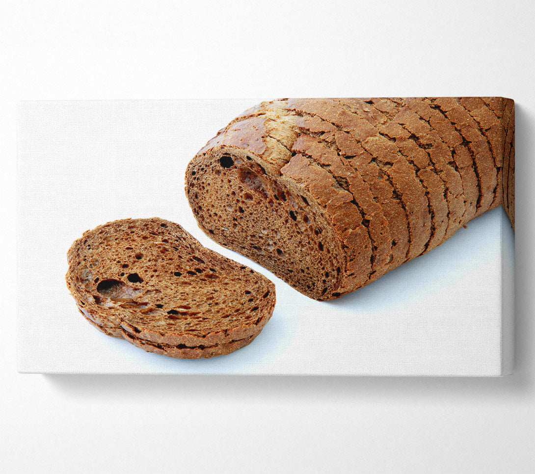  A Canvas Print of Brown Bread Canvas Print