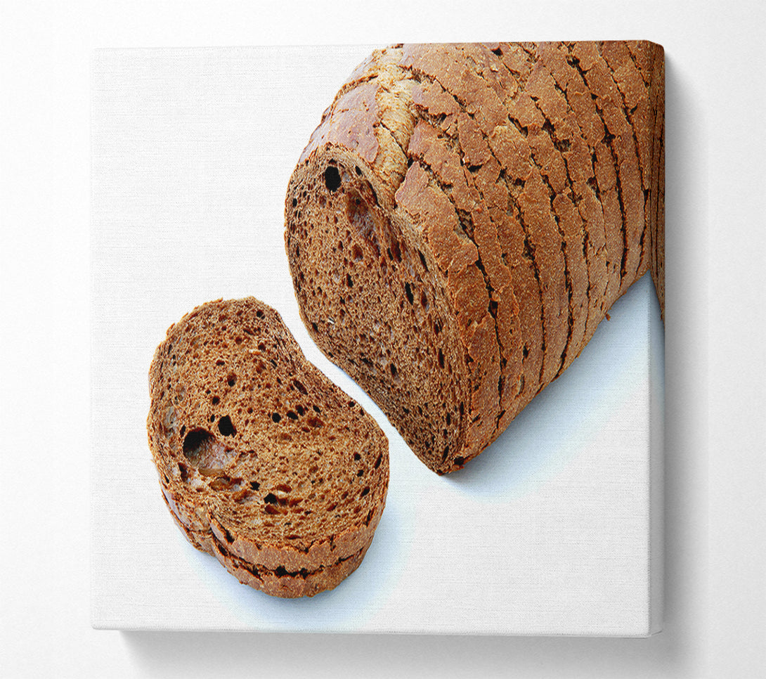  A Canvas Print of Brown Bread Canvas Print
