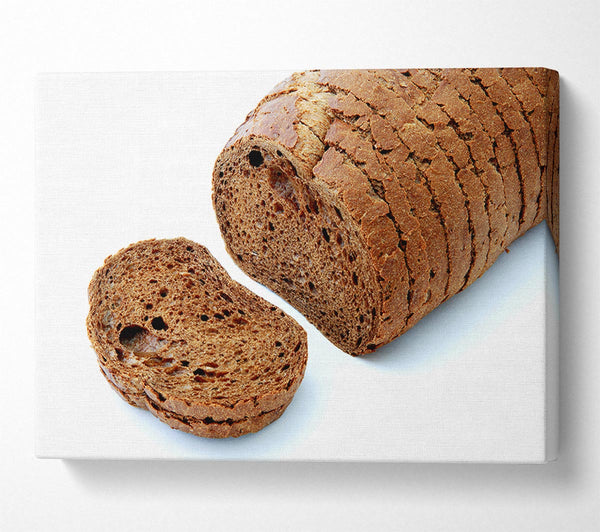  A Canvas Print of Brown Bread Canvas Print