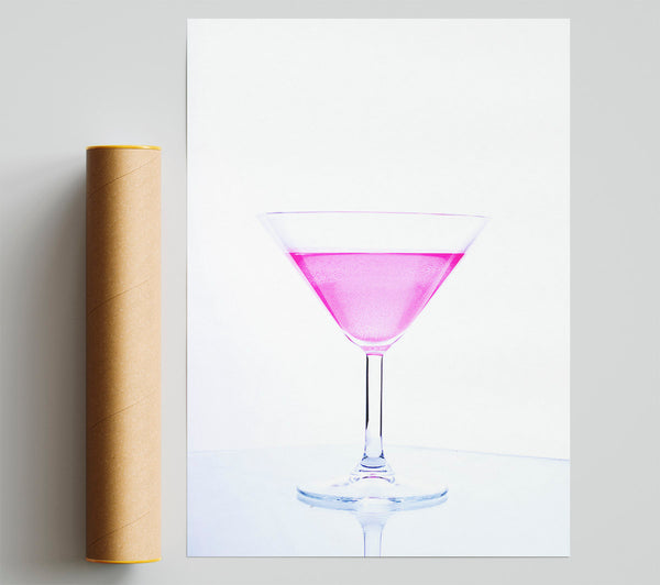 Pink Lagoon Cocktail Print