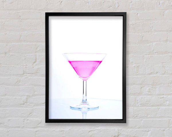 Pink Lagoon Cocktail Framed Print