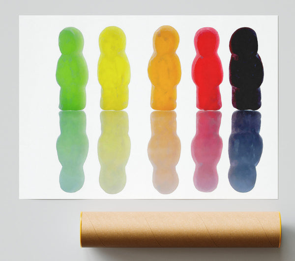 Jelly Baby March Poster
