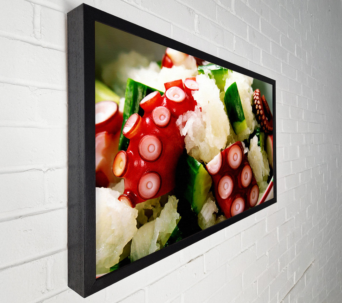  A Canvas Print of Sushi Salad Canvas Print