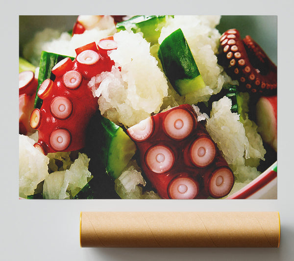 Sushi Salad Poster