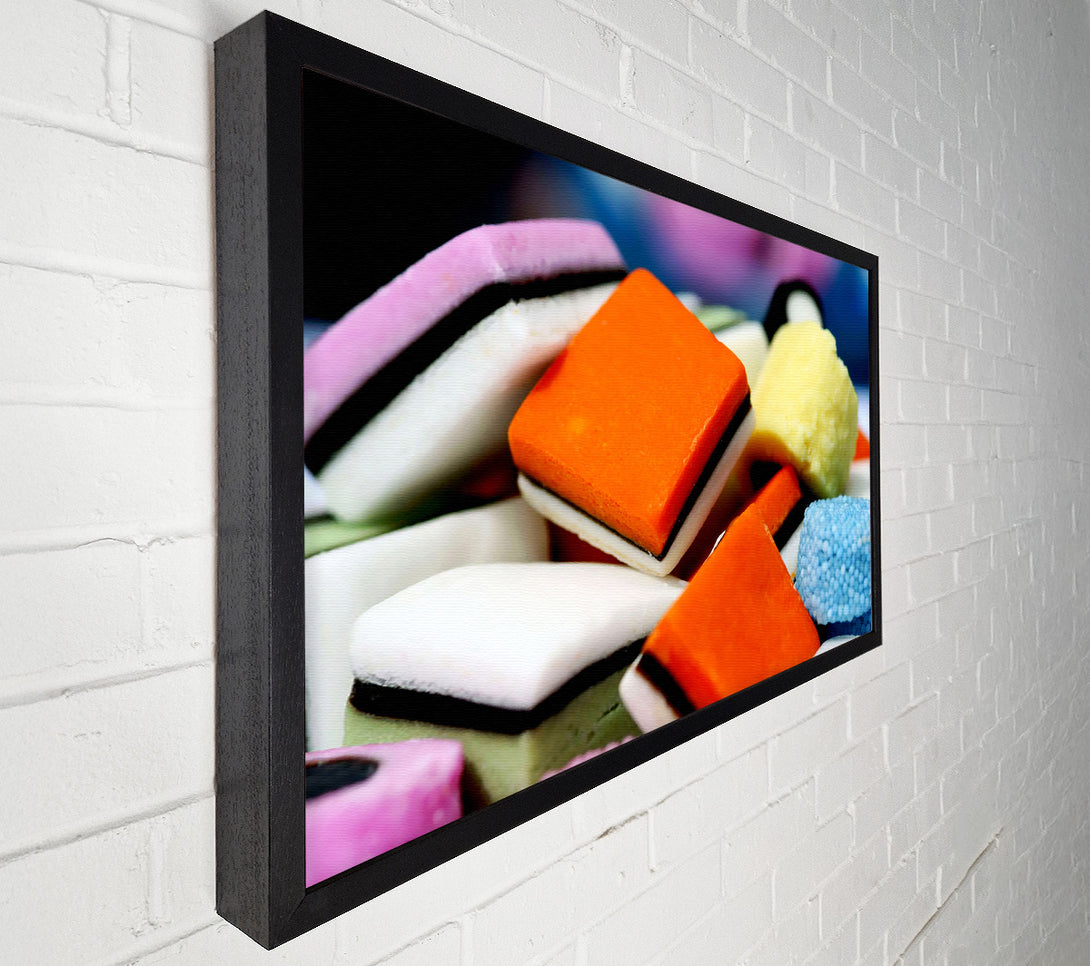  A Canvas Print of Liquorice Allsorts Canvas Print