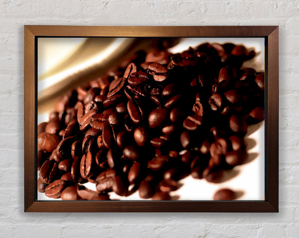Coffee Bean Display Framed Print