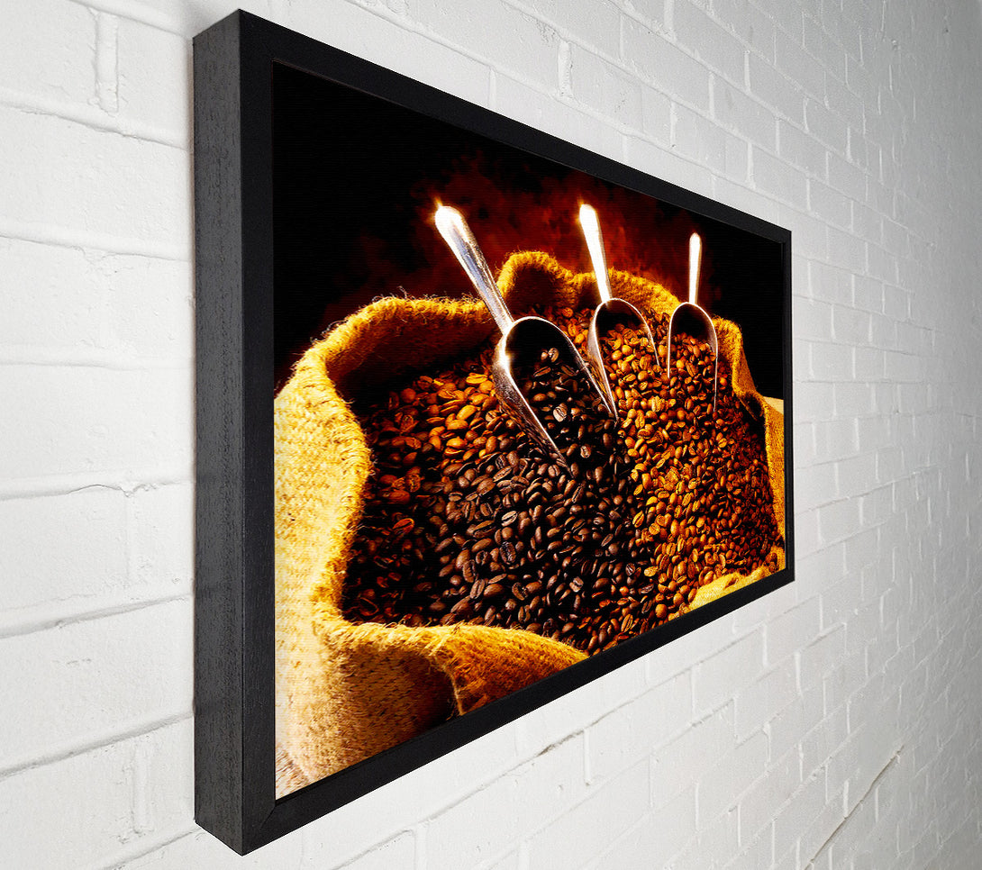  A Canvas Print of Coffee Bean Choice Canvas Print