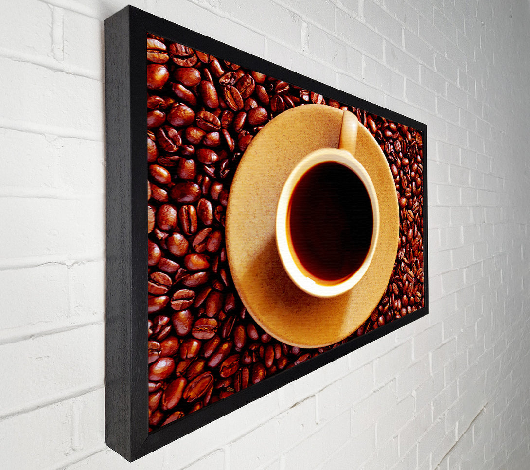  A Canvas Print of Coffee Bean Galour Canvas Wall Art
