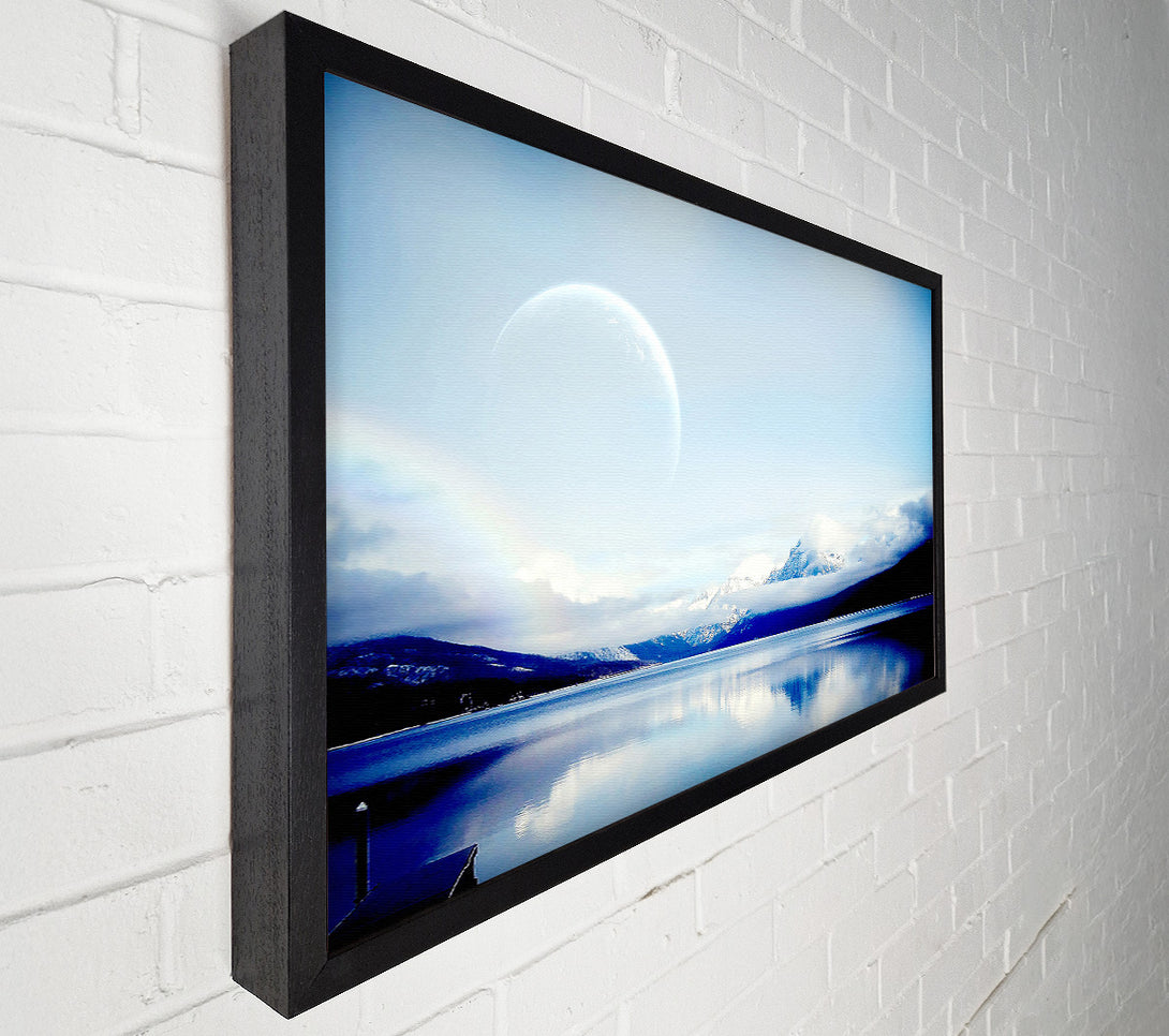  A Canvas Print of Planet Landscape Canvas Wall Art