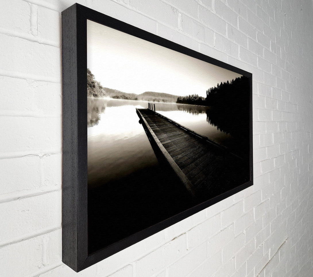  A Canvas Print of Vintage Dock Canvas Art
