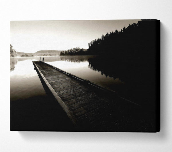  A Canvas Print of Vintage Dock Canvas Art