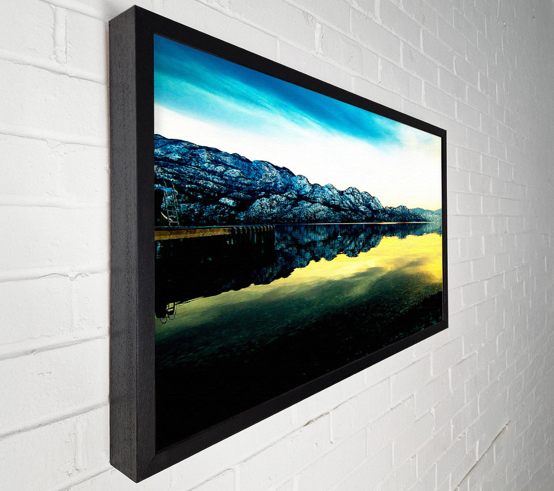  A Canvas Print of Placid Canvas Wall Art