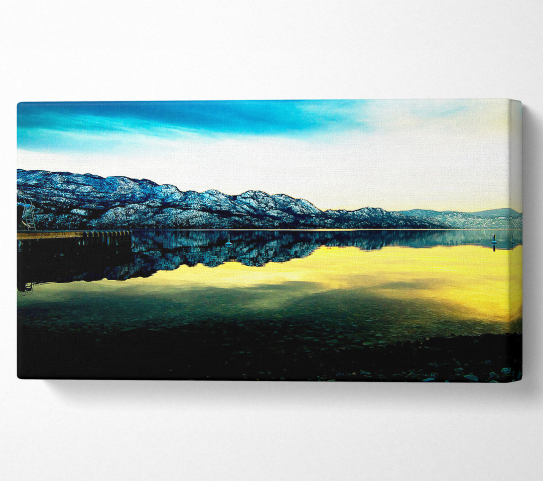  A Canvas Print of Placid Canvas Wall Art