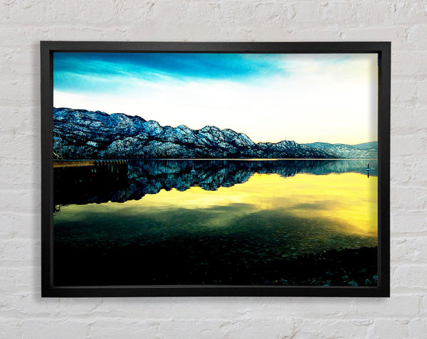 Placid Framed Print