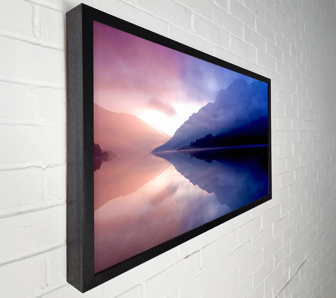  A Canvas Print of Reflection In Water Canvas Print
