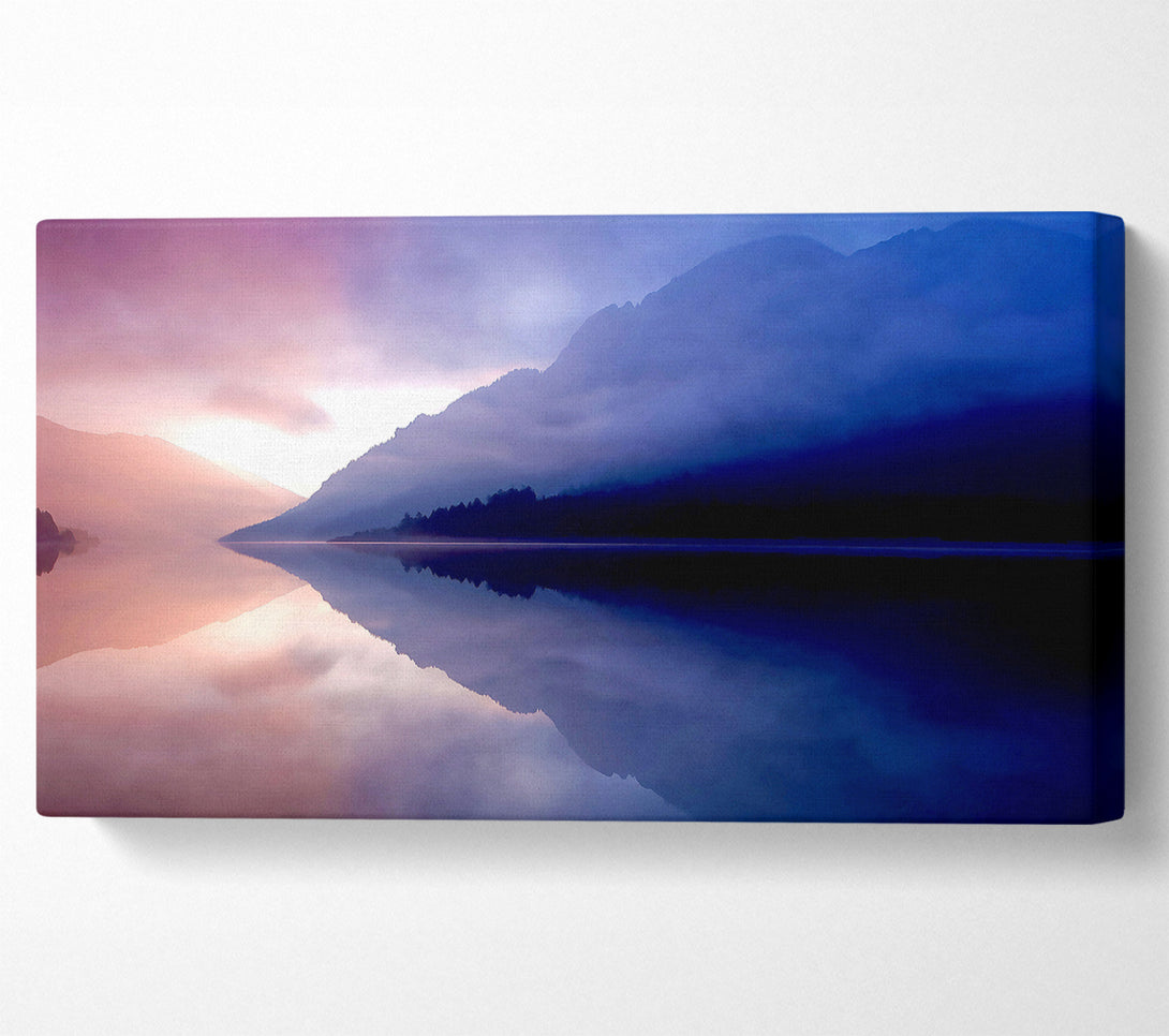  A Canvas Print of Reflection In Water Canvas Print