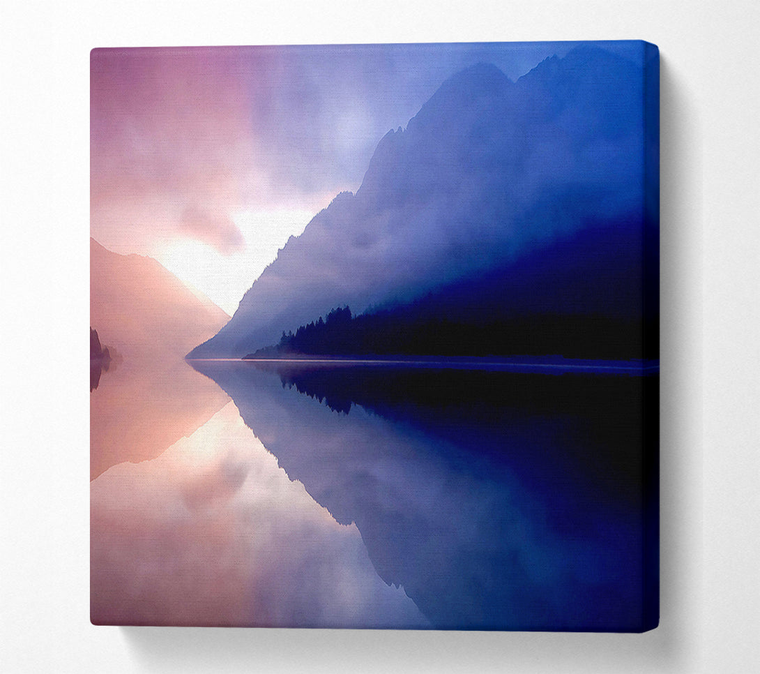  A Canvas Print of Reflection In Water Canvas Print