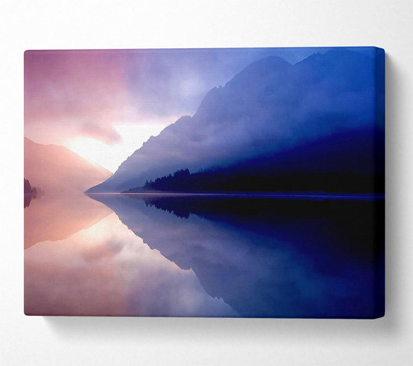  A Canvas Print of Reflection In Water Canvas Print