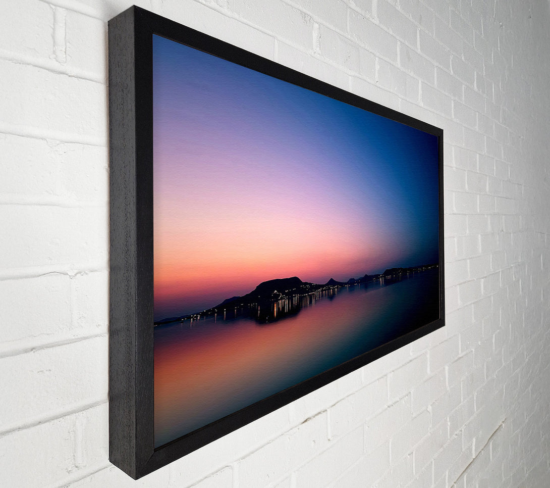  A Canvas Print of Peaceful Lake Canvas Art