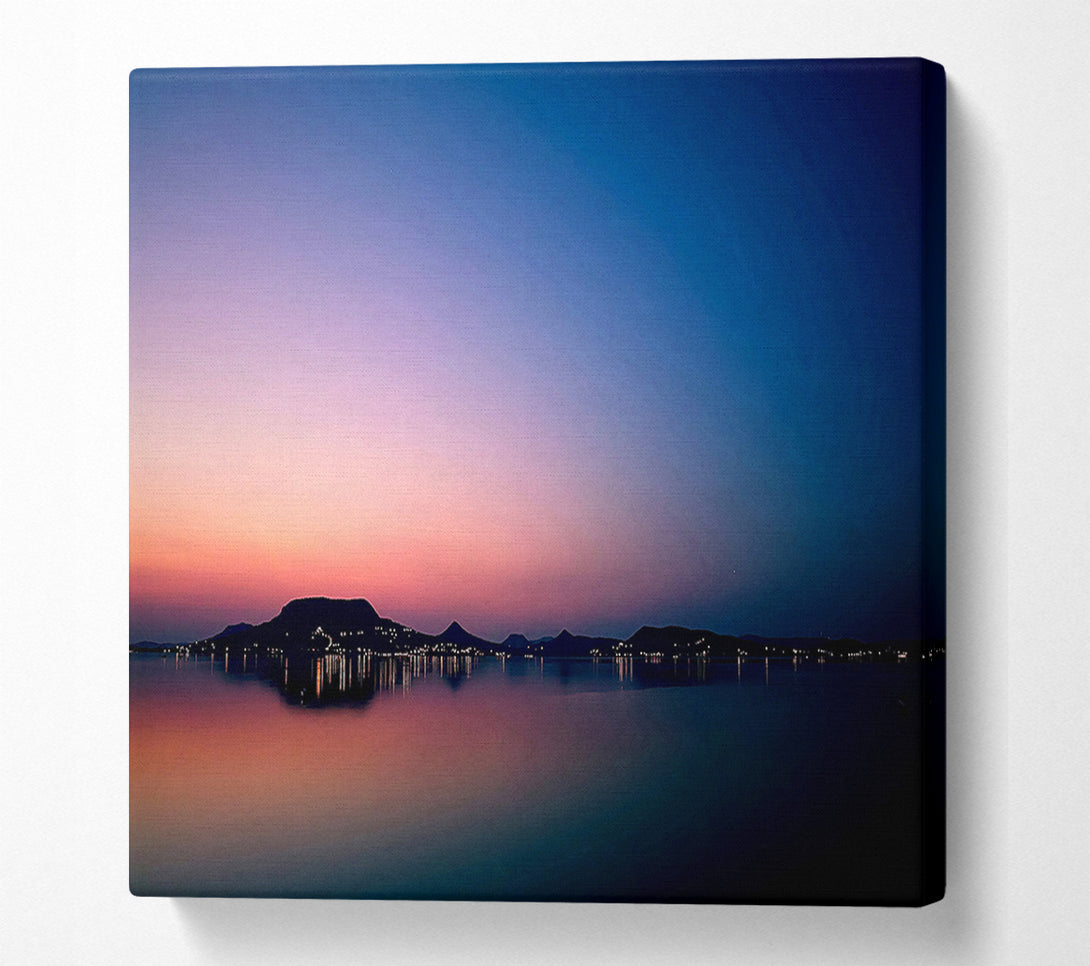  A Canvas Print of Peaceful Lake Canvas Art