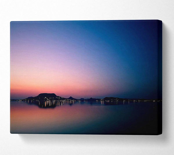  A Canvas Print of Peaceful Lake Canvas Art