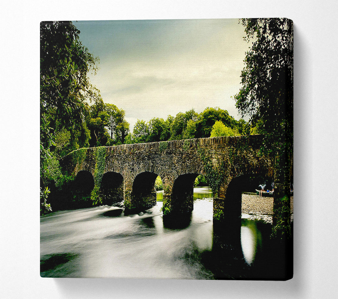  A Canvas Print of Stone Bridge Canvas Art