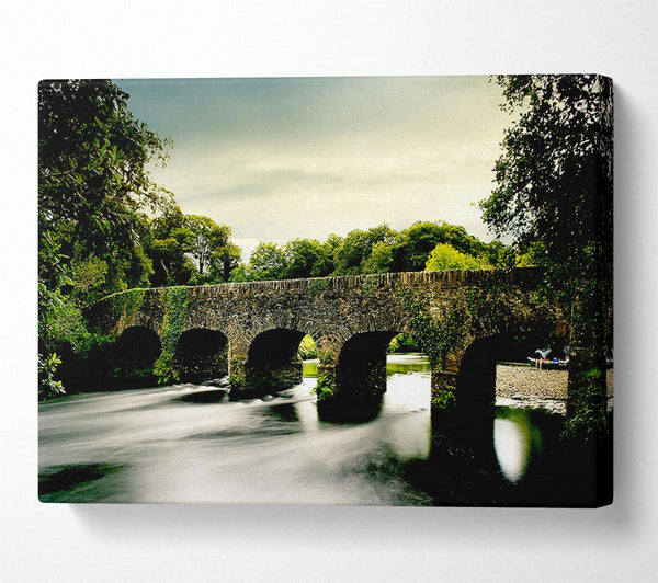  A Canvas Print of Stone Bridge Canvas Art
