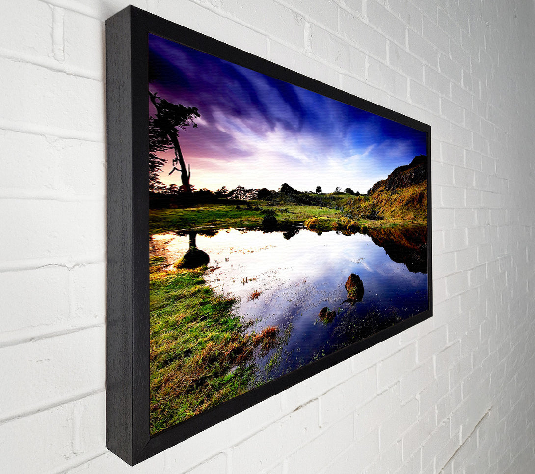  A Canvas Print of In The Scottish Highlands Canvas Art