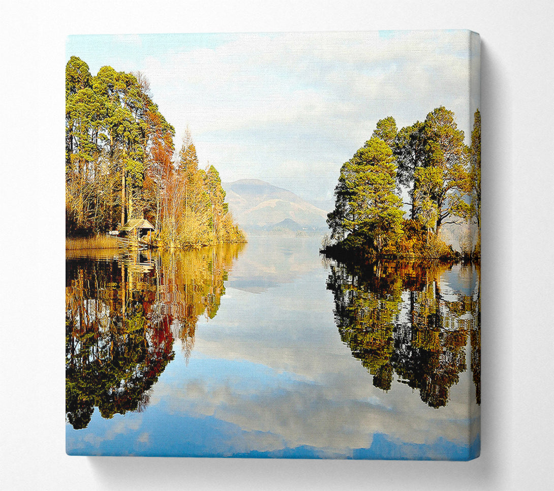  A Canvas Print of River Island Canvas Print