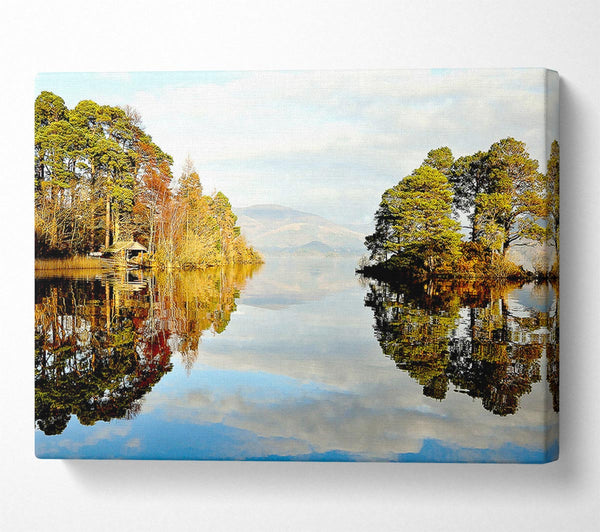  A Canvas Print of River Island Canvas Print