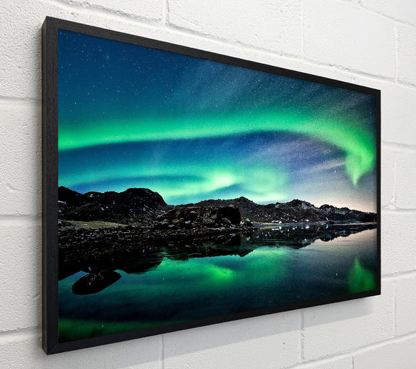 Aurora Green Skies