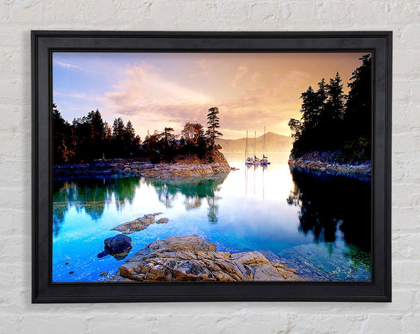 Curme Islands Framed Print